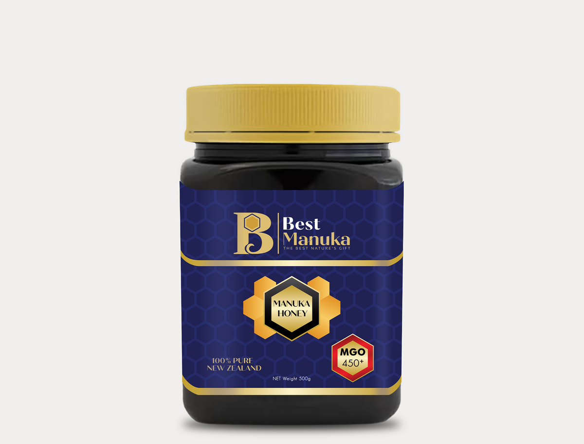 Best Manuka MGO 450+ 500g Manuka Honey New Zealand